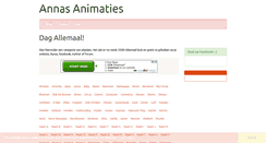 Desktop Screenshot of annasanimaties.com